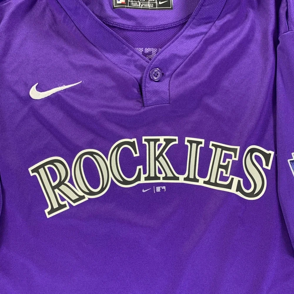 IRMO South Carolina Rockies Shirt Men XXL Purple Baseball Nike Little League Top